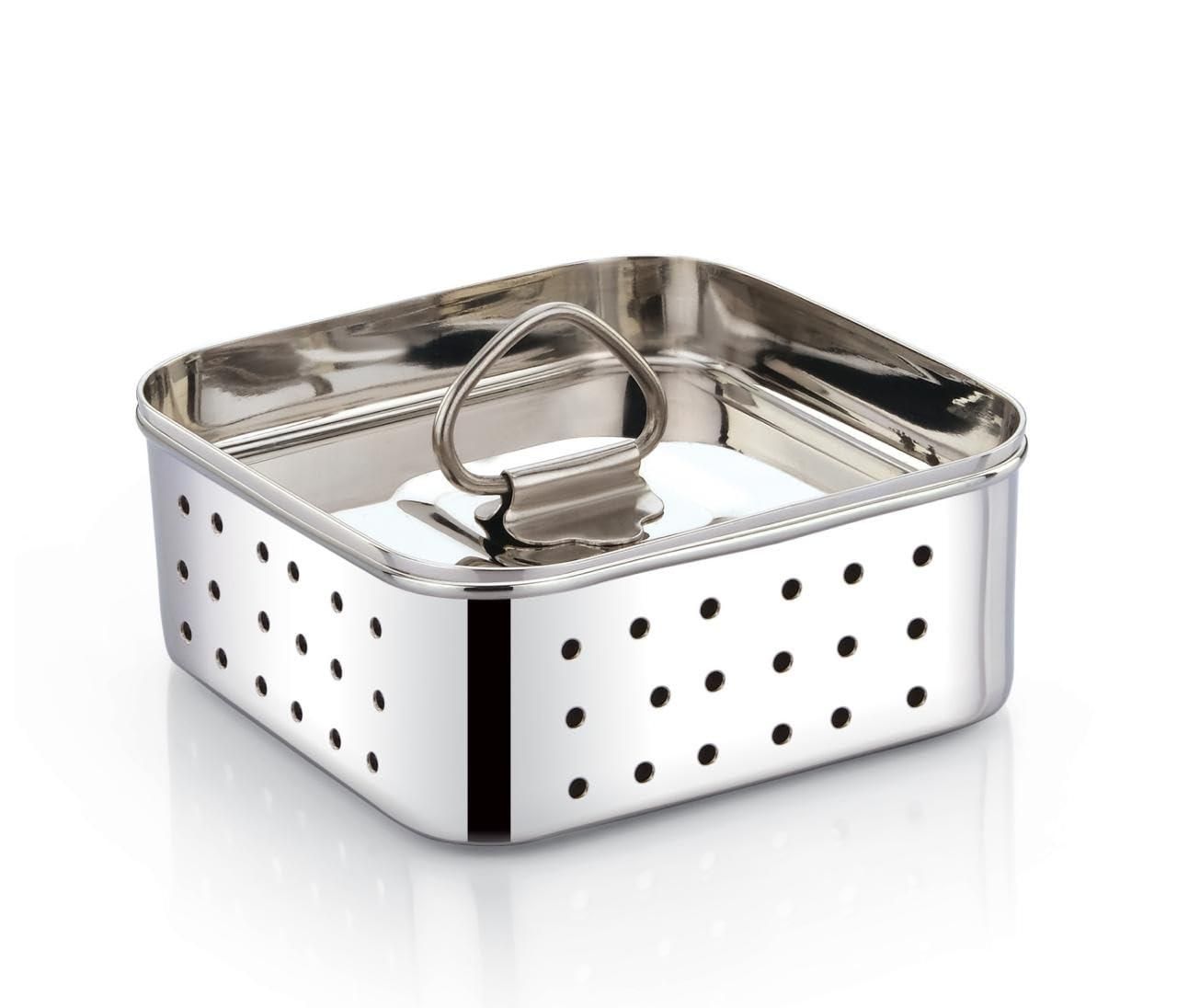 Expresso Stainless Steel Square Paneer Maker 250 ml