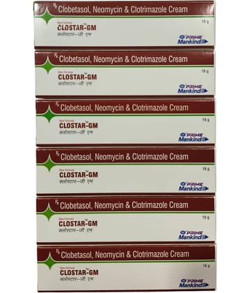 Clostar Face Cream For All Skin Type, 16gm ( Pack of 6)
