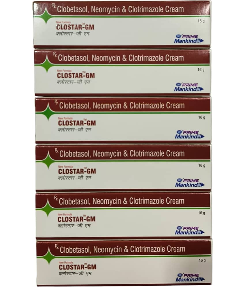 Clostar Face Cream For All Skin Type, 16gm ( Pack of 6)