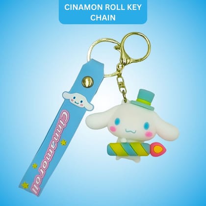 Cinamon Roll Key Chain & Bag Charms - 1PC