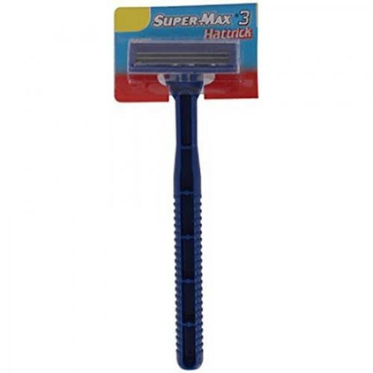 Super-Max 3 Hattrick Tripple Disposable Razor, 1 Pc