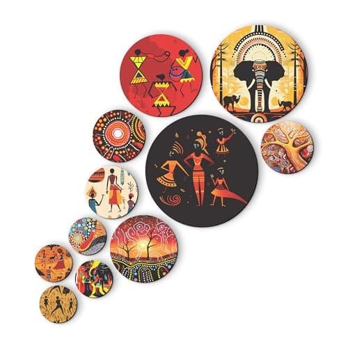 Home Décor, Set of 11, Living Room, Bedroom, Office Decoration (Rajasthani)