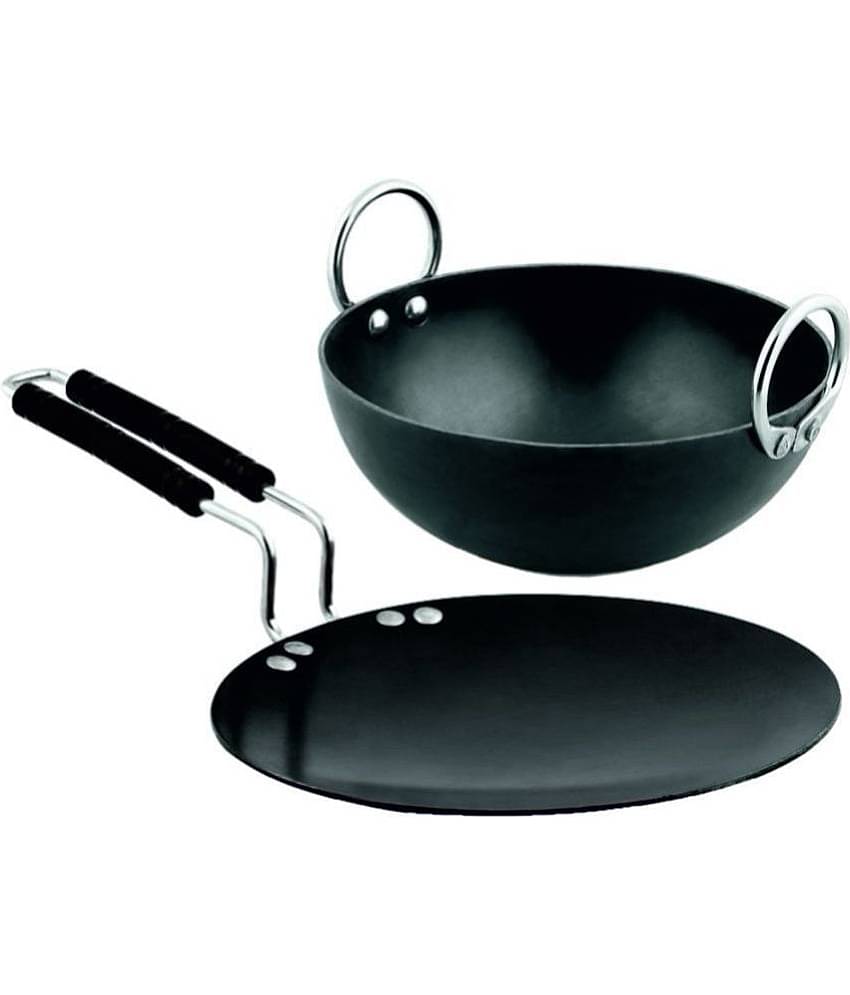 Veer - Iron Non coated Deep Kadhai 750 ml