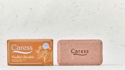 Marbled Chocolate - Caress 100 Gms Soaps Marbled Chocolate - Caress 100 Gms Soaps
