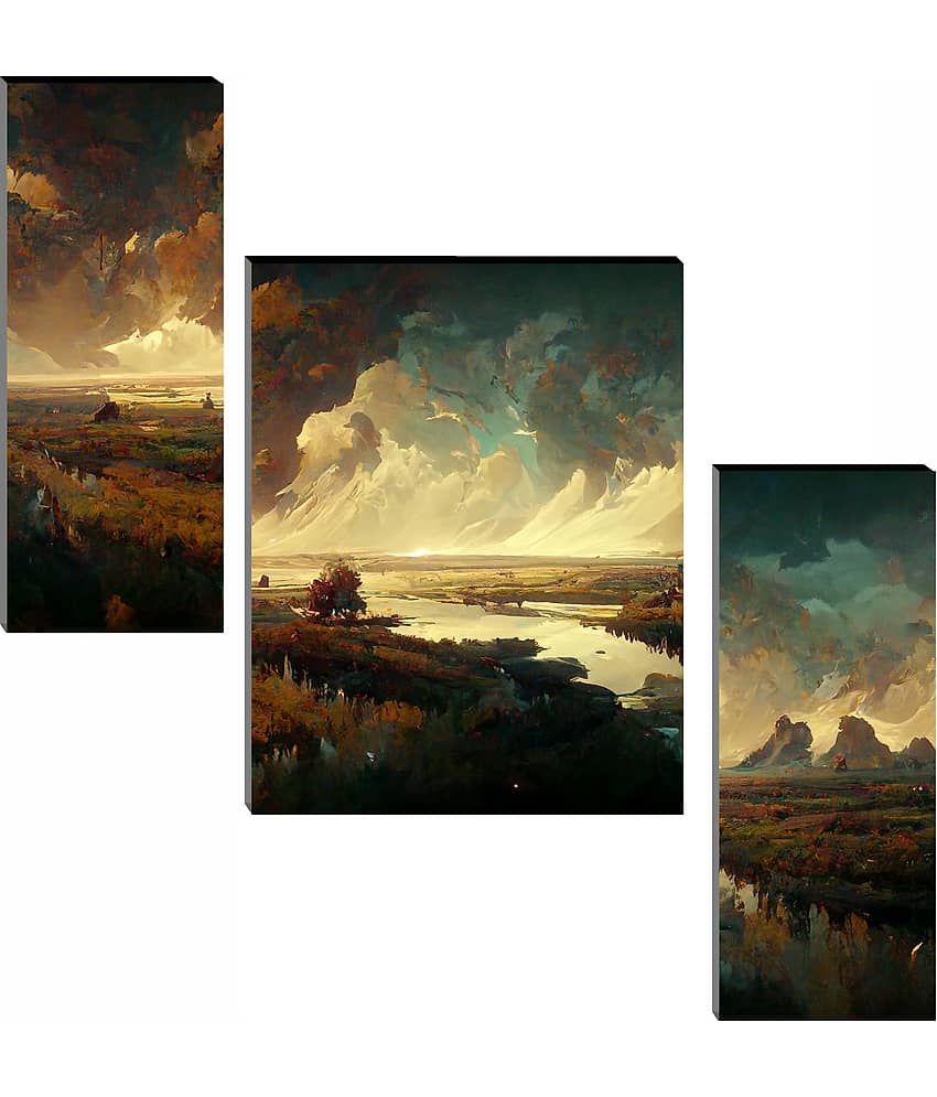 Indianara - Abstract Painting Without Frame