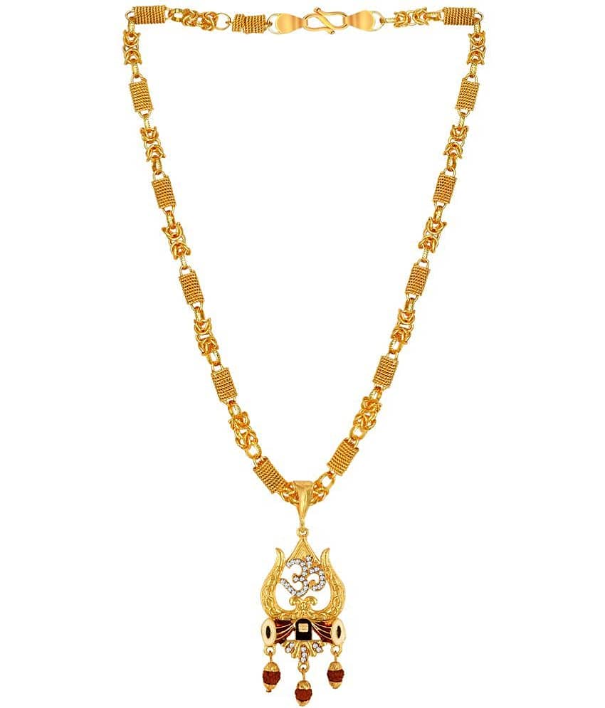 Thrillz Gold Plated Chain ( Set of 1 )