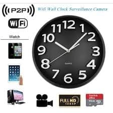 Spy Wall Clock