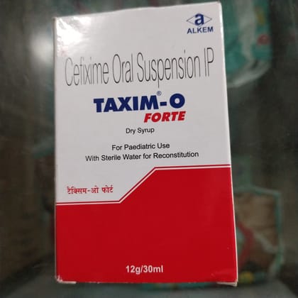 Taxim o forte dry syrup 