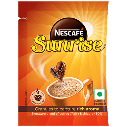 Nescafe Sunrise Instant Coffee, 5.5 g Pouch