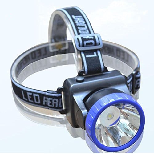 FSI Plastic Rechargeable Flashlight Torch , Black