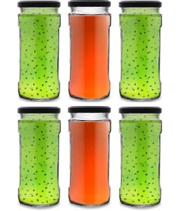 CROCO JAR Glass Spice Container Set of 12 395 mL