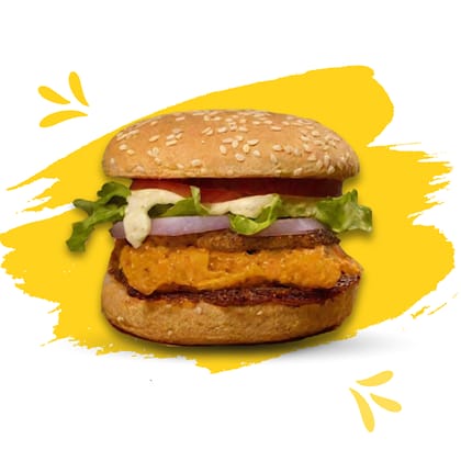 Paneer Paradise Burger