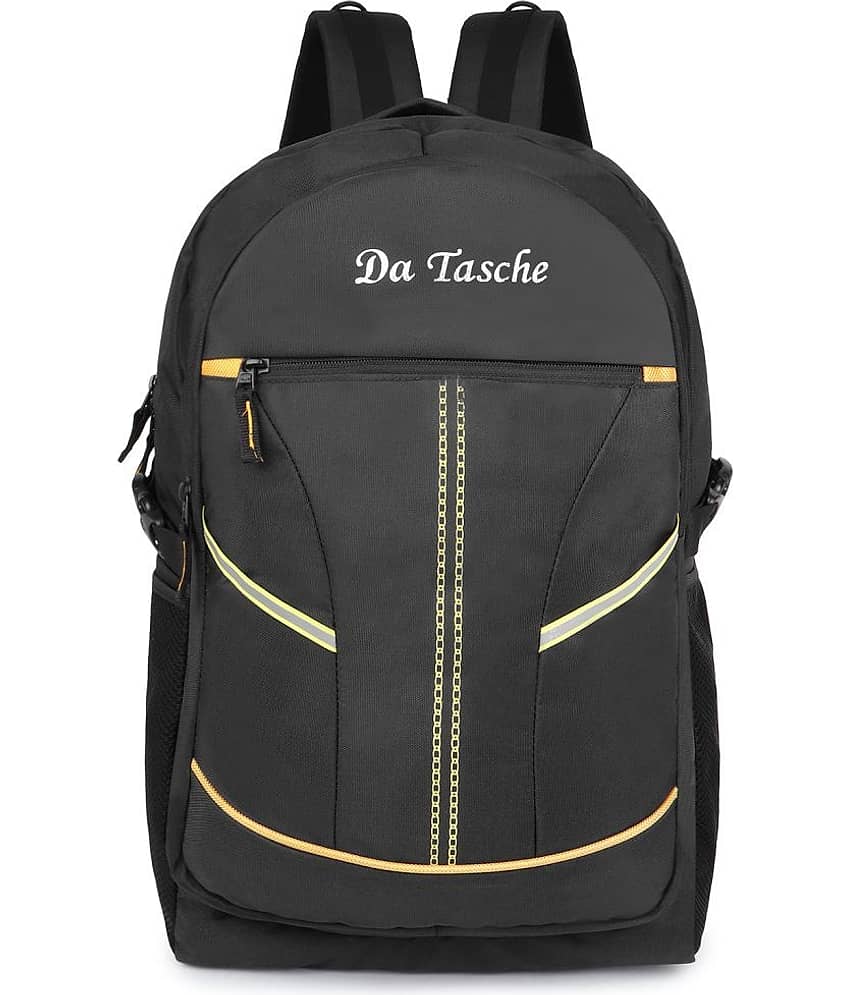 Da Tasche 45 Ltrs Black Polyester College Bag