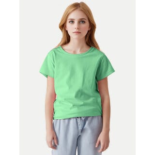 Girls Mint Crew neck T-shirt