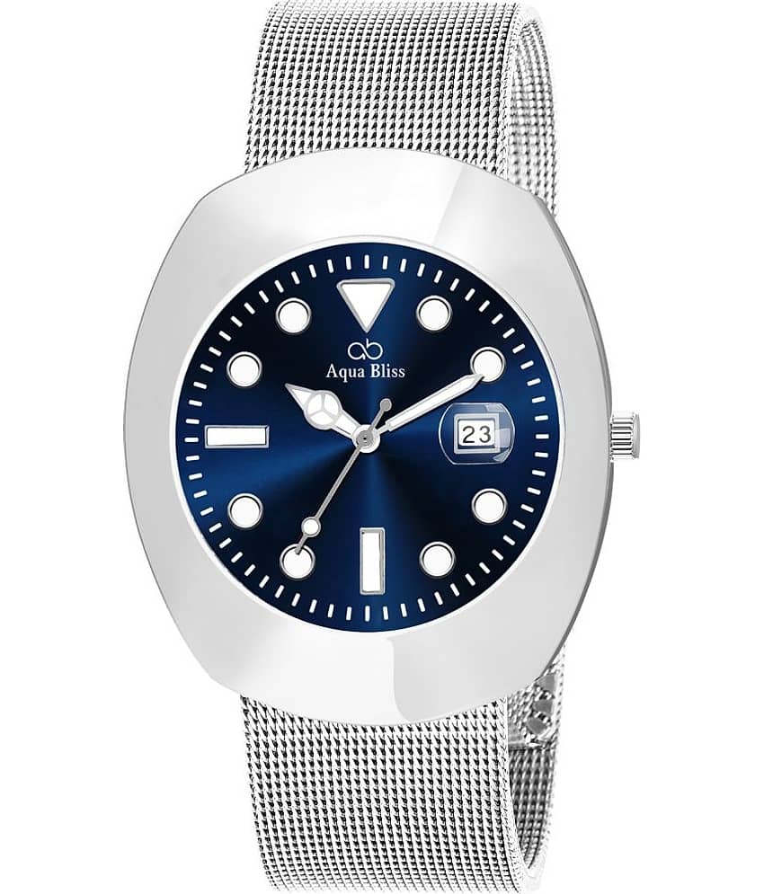 AQUA BLISS - Silver Stainless Steel Analog Men's Watch