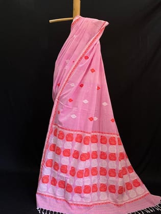 Handwoven Assamese Cotton Saree