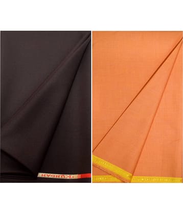 KUNDAN SULZ GWALIOR Multi Cotton Blend Unstitched Shirts & Trousers