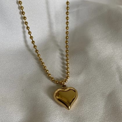 Chunky Heart-Stainless Steel
