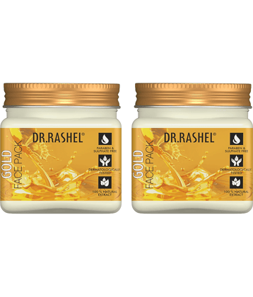 Dr.Rashel Gold Face Pack,Firms & Revitalizes Skin,For All Skin Type,45 Ml (Pack of 2)