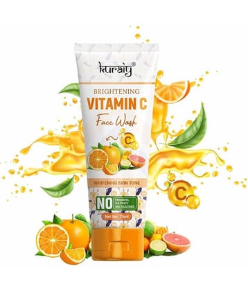 KURAIY Brightening Face Wash For Dry Skin Oily Skin Combination Moisturizing pack of 1