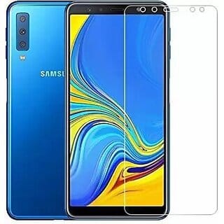 TP TROOPS Tempered Glass Screen Protector Guard for Samsung A7 (2018)(Pack of 1) TP-5213