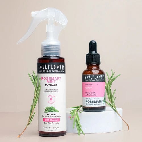 Rosemary Essential Oil & Water for Hair Growth