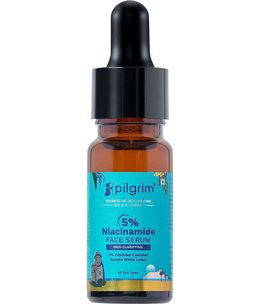 Pilgrim 5% Niacinamide Skin Clarifying Face Serum-10Ml Face Serum,For All Skin Type,10Ml (pack Of 1)