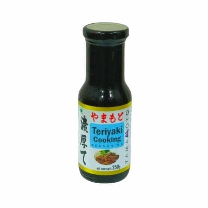 Yamamoto Teriyaki Cooking Sauce (250g) | Thick Glaze for Stir-fry | Japanese Style BBQ & Pan-Fry