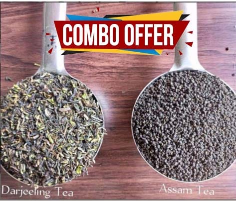 Darjeeling Tea +  Assam CTC Combo (100 GRAMS+100 GRAMS)