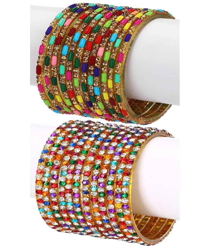 Somil - Gold Bangle Set (Pack of 2)