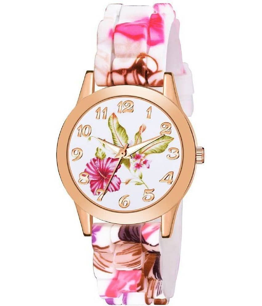 Renaissance Traders - Multicolor PU Analog Womens Watch