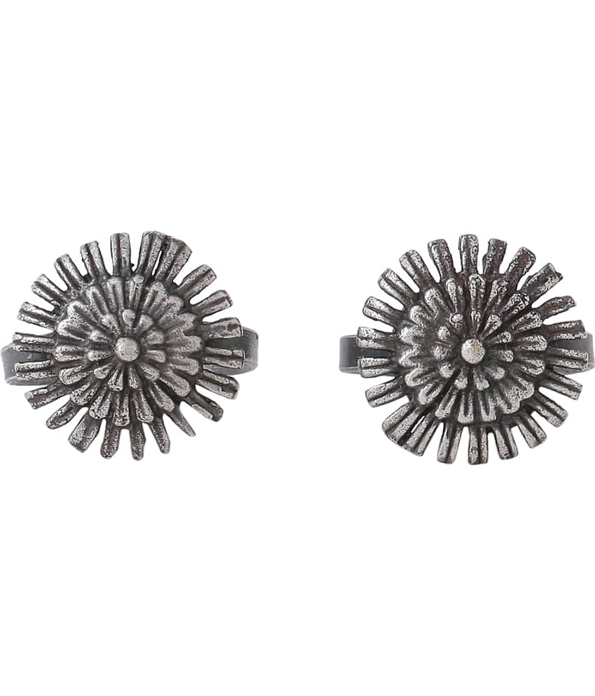 VIRAASI - Silver Toe Rings ( Pack of 1 )