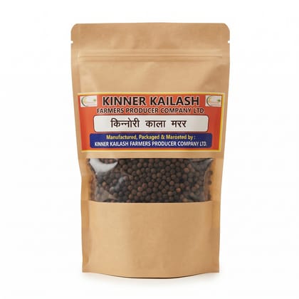 Kinner Kailash Kinnauri Kala Matar - 1 kg - 1 kg - One stand-up pouch