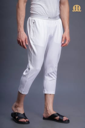 3/4 Knit Izaar White Men-S