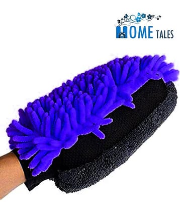 Dual-Sided Multipurpose Microfibre Glove for Home & Office Cleaning (25x18 cm) (1U)