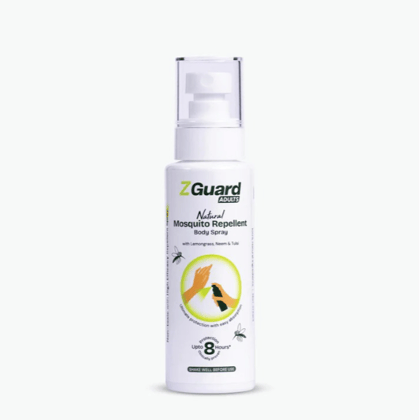Natural Mosquito Repellent Spray for Adult | Powerful Anti-Mosquito Spray | Clinically Proven Formula | Paediatrician & Dermatologically Tested Natural Mosquito Repellent Spray for Adult | Powerful Anti-Mosquito Spray | Clinically Proven Formula | Paediatrician & Dermatologically Tested