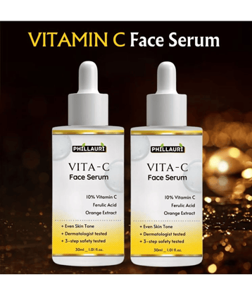 Phillauri Face Serum Vitamin C Acne Removal For All Skin Type ( Pack of 2 )