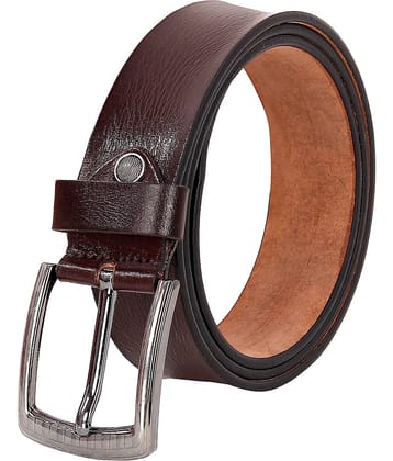 Leather World - Leather Men's Casual Belt ( Pack of 1 )
