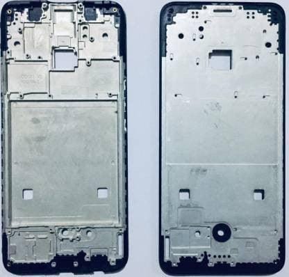 LCD Display Chrome Bezel Middle Frame for Realme X Silver