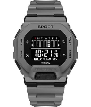 Viser - Light Grey Dial Digital Boys Watch ( Pack of 1 )