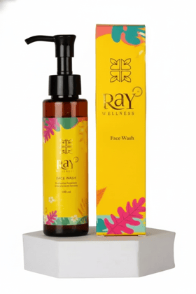 Ray Wellness Face Wash with Papaya Extract | Paraben-Free | 100 ml