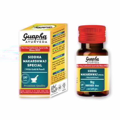 Siddha Makardhwaj Special (With Gold & Pearl)-10 Tab