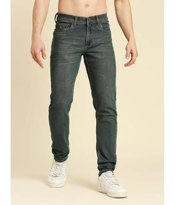 HJ HASASI Regular Fit Washed Men's Jeans - Dark Grey ( Pack of 1 )
