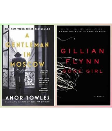 Combo Of 2 ( A GentleMan In Moscow + Gone Girl)  (Paperback, Amor Towels, Gilian Flynn)