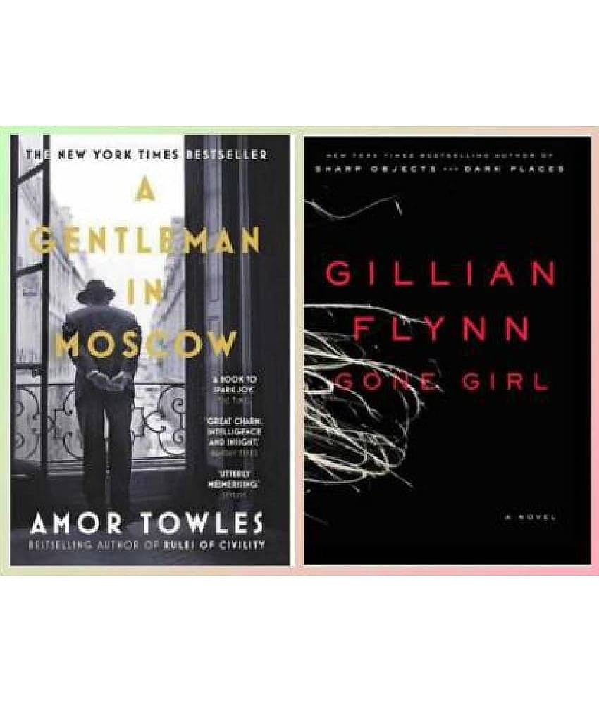 Combo Of 2 ( A GentleMan In Moscow + Gone Girl)  (Paperback, Amor Towels, Gilian Flynn)