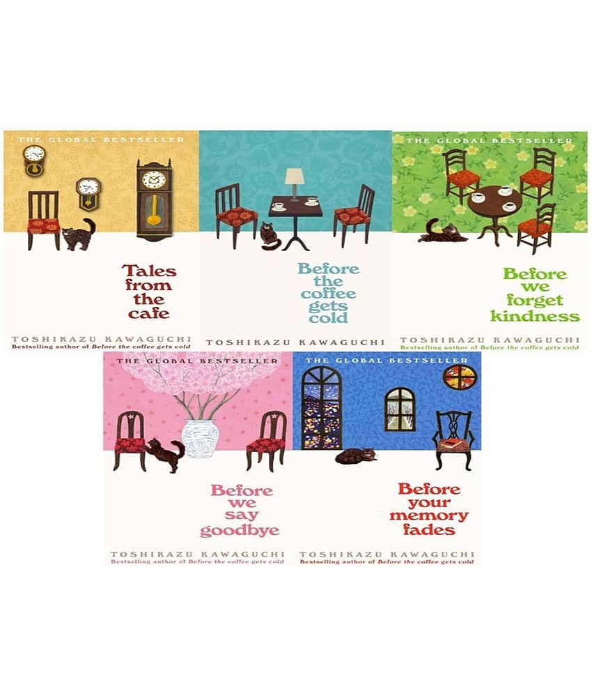 (Combo of 5) Before the Coffee Gets Cold Bookset By Toshikazu Kawaguchi