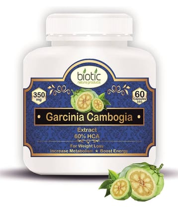Biotic Garcinia Cambogia Capsules Extract for Weight Management 60 no.s