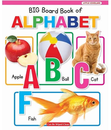 New Big Board Book Of Alphabet