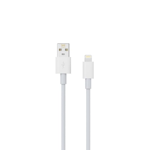 Walta Elite Real Plus USB To iPhone Lightning Cable 1Mtr, White