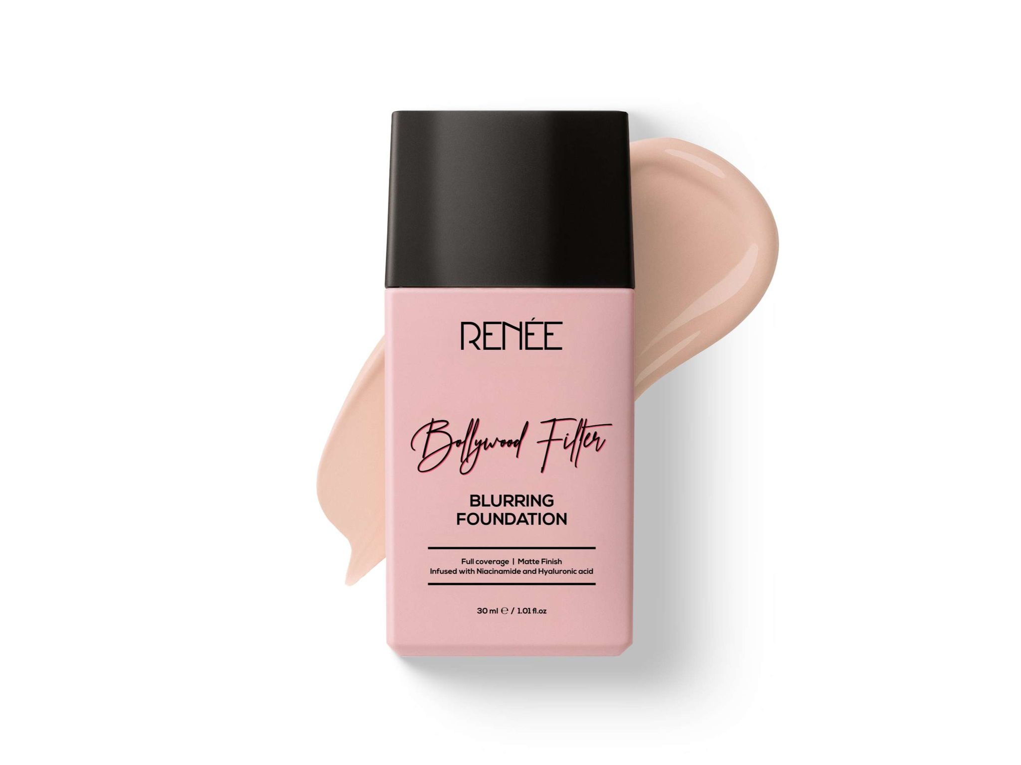 RENEE Bollywood Filter Blurring Foundation - 01 Oat Haze